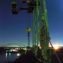 Hafen bei Nacht